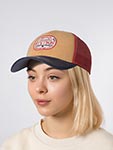 Бейсболка STETSON арт. 7721178 BASEBALL CAP VINTAGE (светло-коричневый / темно-синий)